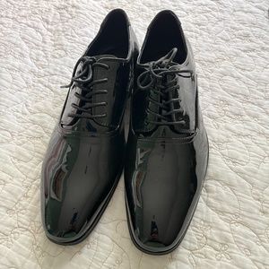 Formal tuxedo/ black tie men’s shoes size 10.5 D worn one time